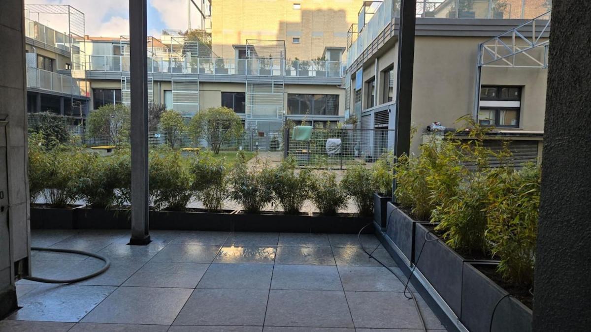 Appartamento Bilocale Con Patio Privato Torino Esterno foto